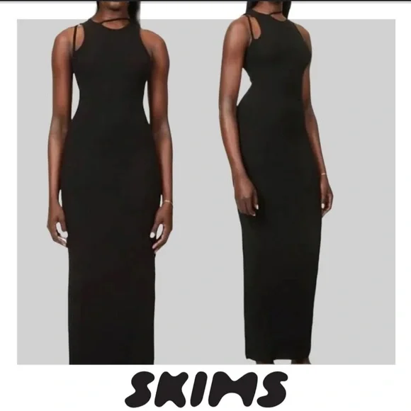 SKIMS Soft Lounge Cut Out Maxi - Picture 1 of 6